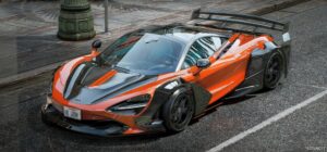 GTA 5 McLaren Vehicle Mod: 720S Widebody Zacoe Mansory (Image #2)