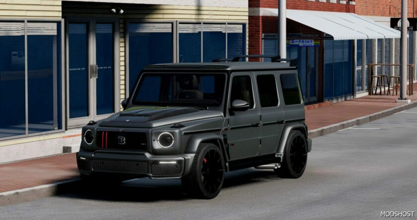 BeamNG Mercedes-Benz Car Mod: Mercedes G Class 2020 V1.4 0.31 (Featured)