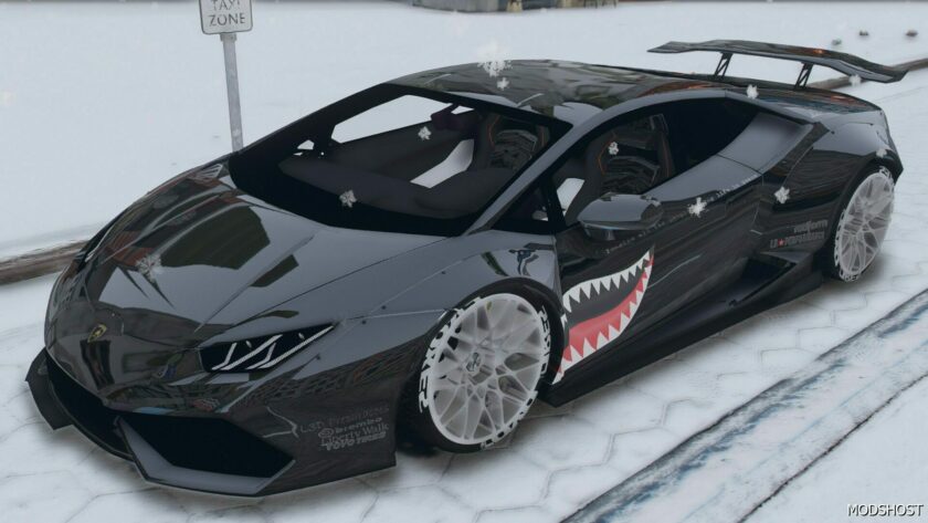 GTA 5 Vehicle Mod: Lamborghin Huracan LB Performance (Featured)