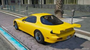 GTA 5 Mazda Vehicle Mod: 2002 Mazda RX-7 FD Drag (Image #3)