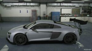 GTA 5 Audi Vehicle Mod: Sheepy Race Audi R8 Twin Turbo (Image #2)