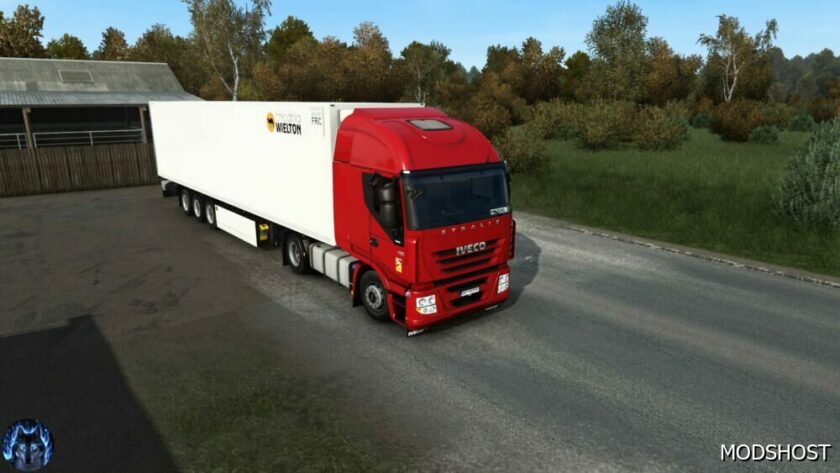 ETS2 Iveco Truck Mod: AS2 V1.8.1 Schumi 1.49 (Featured)