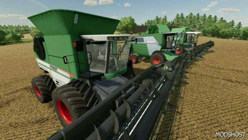 FS22 Fendt Mod: Classic Fendt Combines Pack V1.0.0.1 (Featured)