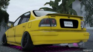 GTA 5 Honda Vehicle Mod: Civic 1997 Modified (EK7) (Image #3)