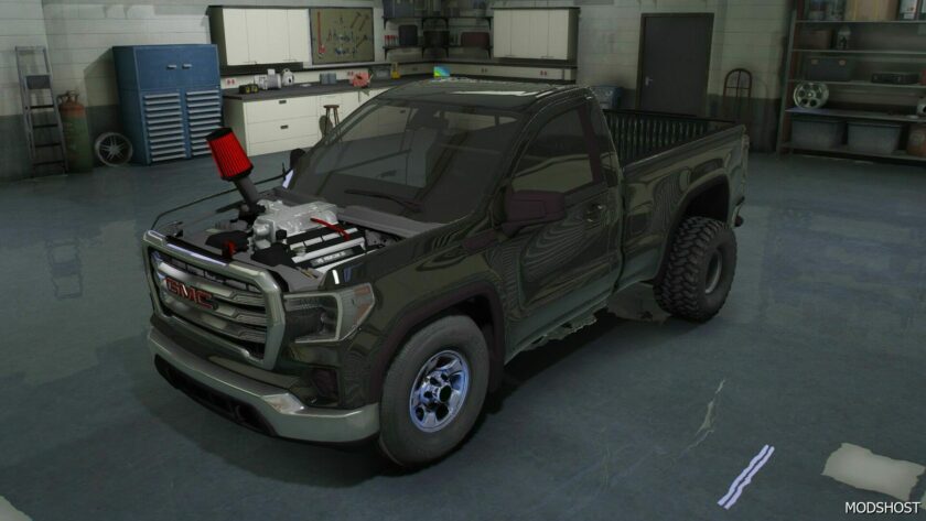 GTA 5 Vehicle Mod: GMC Sierra 2020 (Featured)