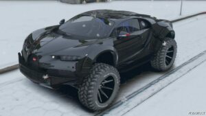 GTA 5 Bugatti Vehicle Mod: Chiron Offroad (Featured)