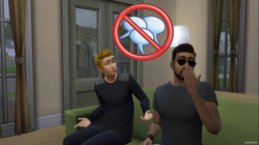 Sims 4 Mod: Less Social Sims (Featured)