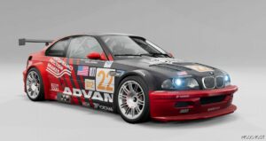 BeamNG BMW Car Mod: M3 GTR V3.2 0.31 (Featured)