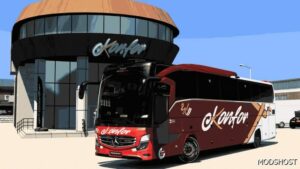 ETS2 Mercedes-Benz Mod: Mercedes Benz Travego 16 SHD Euro 6 Konfor Turizm Kurumsal Skinpack V2 (Image #3)