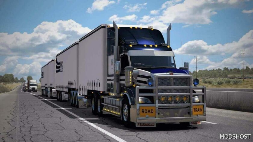 ATS Kenworth Truck Mod: T610 + Tuning Pack V1.6.4 1.49 (Featured)