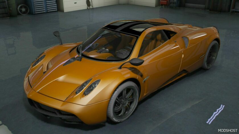 GTA 5 Vehicle Mod: Pagani Huayra – Hermes Edition Manny Kosbhin (Featured)