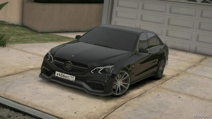 GTA 5 Mercedes-Benz Vehicle Mod: 2015 Mercedes-Benz E63 Brabus 850HP (Featured)