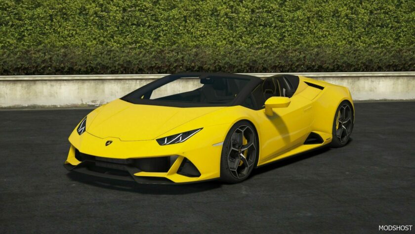 GTA 5 Lamborghini Vehicle Mod: 2020 Lamborghini Huracan EVO Spyder (Featured)