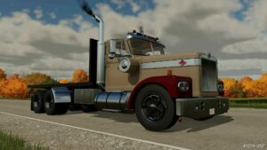 FS22 Truck Mod: Diamond REO Giant Flatbed 1974 (Autoload) (Image #8)