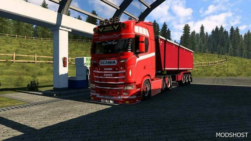 ETS2 Scania Mod: NG Parts V1.2 (Featured)