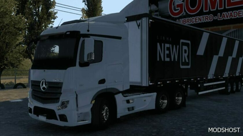 ETS2 Mercedes-Benz Truck Mod: Mercedes Benz Actros BR 1.49 (Featured)