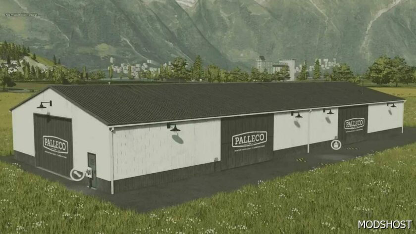 FS22 Placeable Mod: Pallet Storage V1.1 (Featured)