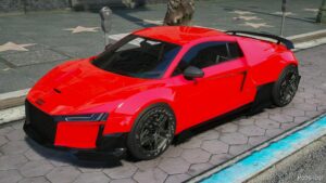 GTA 5 Audi Vehicle Mod: R8 Rain Risk Concept (Featured)