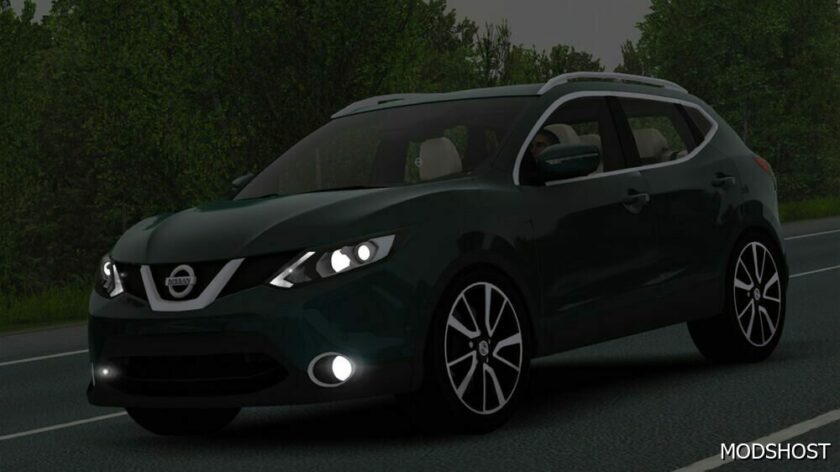 ETS2 Nissan Car Mod: Qashqai J11 V4.7 1.49 (Featured)