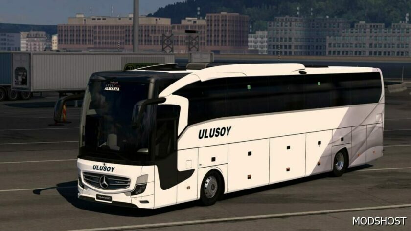 ETS2 Mercedes-Benz Skin Mod: NEW Travego 16 SHD - Ulusoy (Featured)