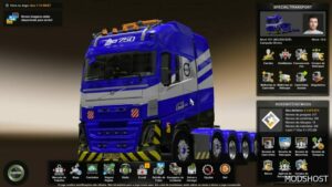 ETS2 Save Mod: Profile Special Transport by Rodonitcho Mods 1.49 (Featured)