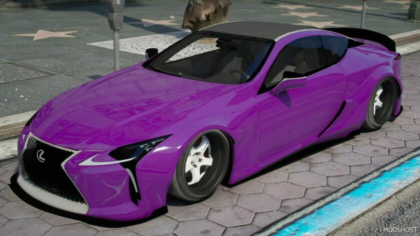 GTA 5 Lexus Vehicle Mod: 2017 Lexus LC 500 Liberty Walk (Featured)