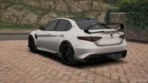 GTA 5 Alfa Romeo Vehicle Mod: 2021 Alfa Romeo Giulia (Image #3)