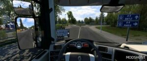 ETS2 ProMods Mod: TJS HD GPS Promods Add-On V1.2.4 (Image #2)