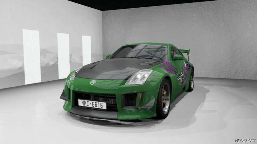 BeamNG Nissan Car Mod: 350Z (Z33) 0.31 (Featured)