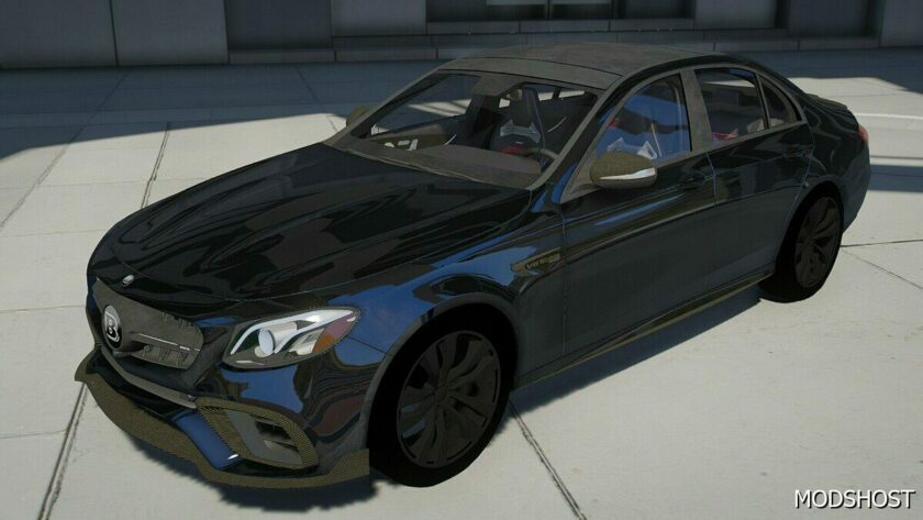 GTA 5 Mercedes-Benz Vehicle Mod: 2019 Mercedes AMG E63 S Brabus (Featured)