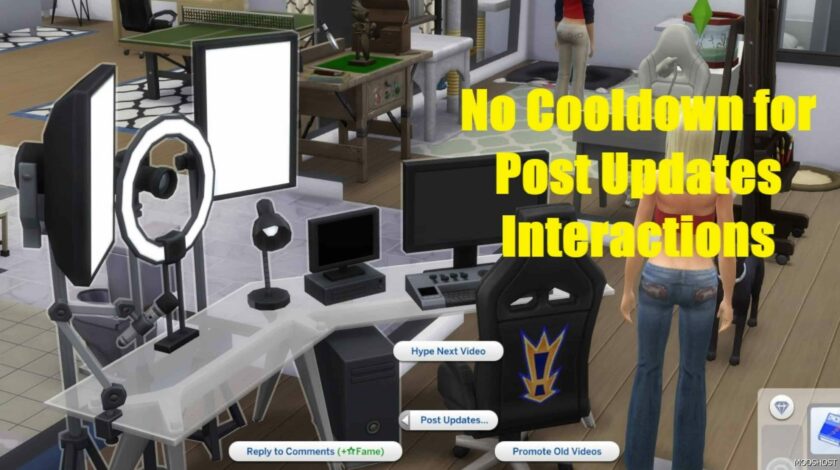 Sims 4 Mod: NO Cooldown for Post Updates Interactions (Featured)