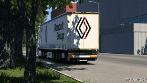 ETS2 Renault Mod: Group Skins (Trailer and Renault T Truck ) (Image #2)