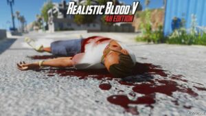 GTA 5 Mod: Realistic Blood V – 4K Edition V4.0 (Image #2)