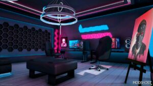 GTA 5 Map Mod: Gamer Room – Photoroom/Backdrop Add-On SP / Fivem V1.1 (Image #3)