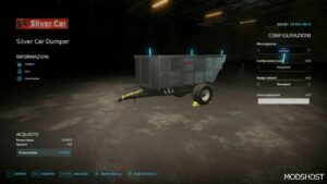 FS22 Trailer Mod: Silvercar Dumper (Image #3)