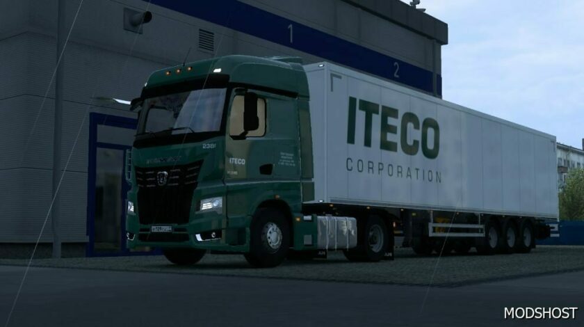 ETS2 Mod: Iteco Combo Skin (Featured)