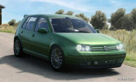 BeamNG Volkswagen Car Mod: Golf IV 0.31 (Featured)