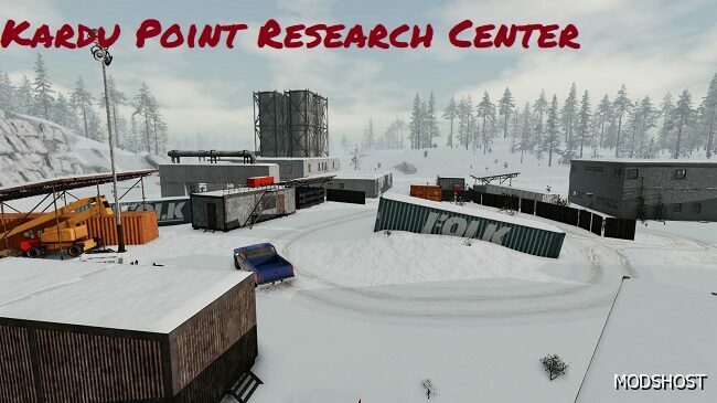 BeamNG Map Mod: Kardu Point Research Center V1.47 0.31 (Featured)