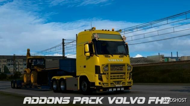 ETS2 Volvo Part Mod: Addons Pack Volvo FH3 1.49 (Featured)