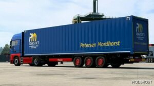 ETS2 MAN Mod: TGX 2020 Petersen Mordhorst Combo Skin (Image #3)