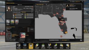 ATS Save Mod: Profile Coast to Coast Map by Mantrid 2.15.49.1 1.49 (Image #4)