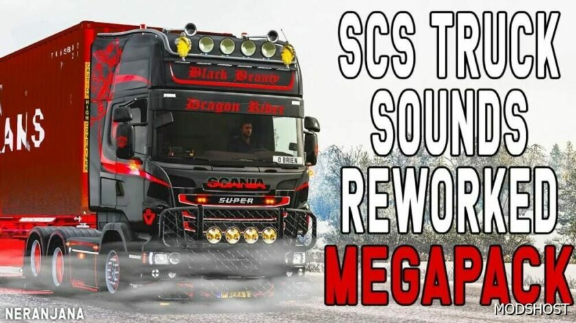 ETS2 Mod: SCS Truck Sound Rework Megapack V9.0 1.49 (Featured)