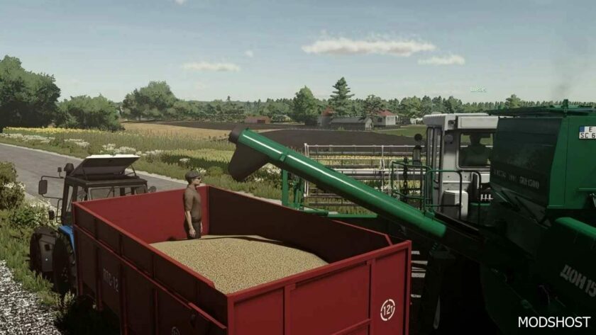 FS22 Trailer Mod: 2PTS-11 Sarmat Edited V1.1 (Featured)