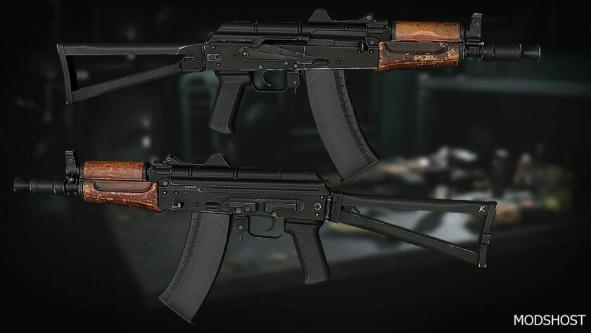 GTA 5 Weapon Mod: AK-74 Compact Animated V.1 (Featured)