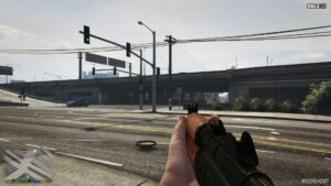 GTA 5 Weapon Mod: AK-74 Compact Animated V.1 (Image #2)