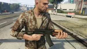 GTA 5 Weapon Mod: AK-74 Compact Animated V.1 (Image #5)