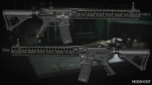 GTA 5 Weapon Mod: AR-15 Custom Animated V1.1 (Image #2)