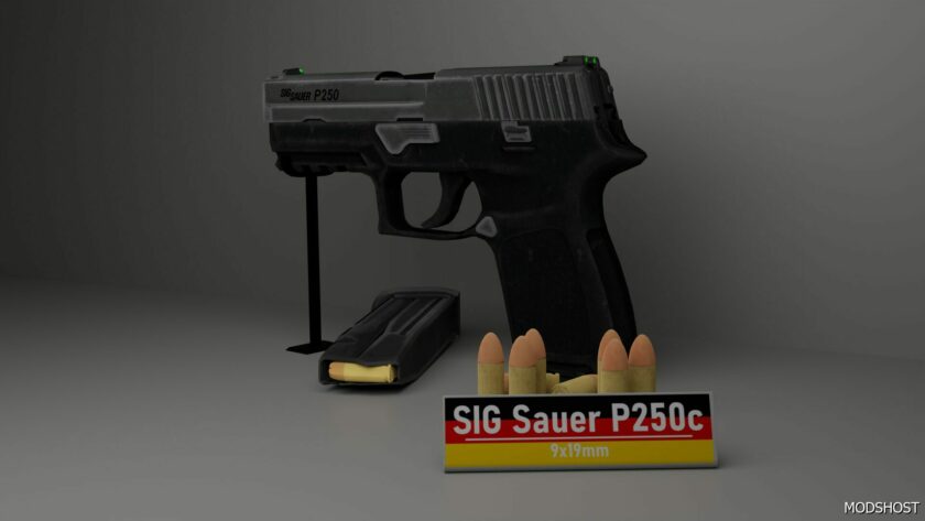 GTA 5 Weapon Mod: RON SIG Sauer P250 Compact (Featured)