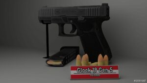 GTA 5 Weapon Mod: RON Glock 19 GEN 5 (Featured)