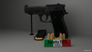 GTA 5 Weapon Mod: RON Beretta 92FS (Featured)